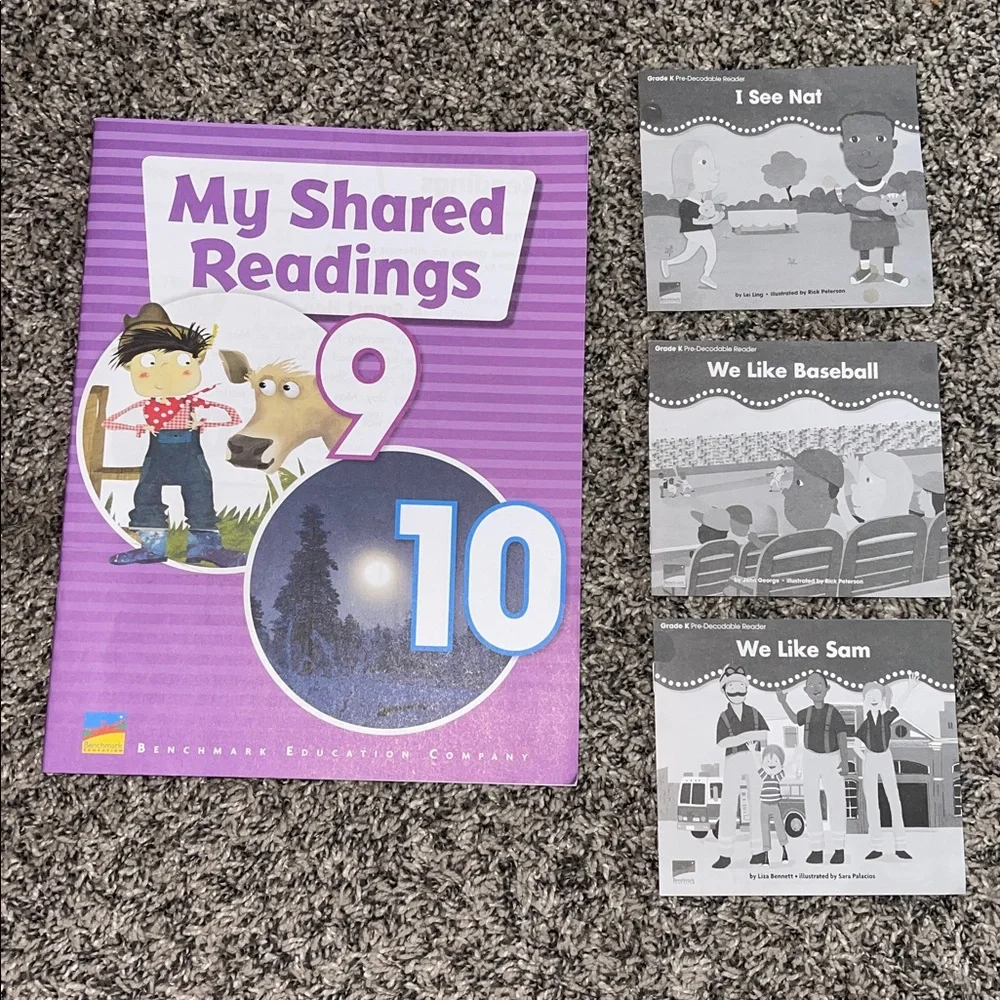 Homeschool bundle Kids books Kindergarten to 1st grade elementary learning books